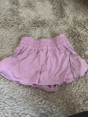 Free People pink shorts thumbnail 4