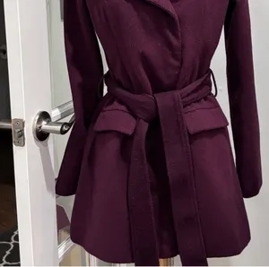 JACK by BB Dakota Plum Coat thumbnail 4