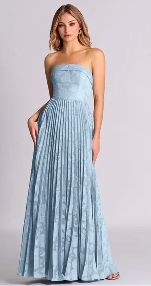 Azazie Mariana Sky Blue Dress thumbnail 1