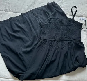 old navy black dress thumbnail 1