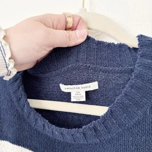 [American Eagle Outfitters] Oversized Striped Baggy Knit Crew Neck Sweater L/XL thumbnail 9