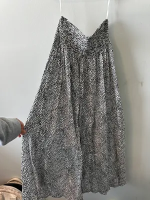 Black and White Maxi Skirt thumbnail 5