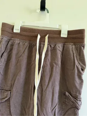 Aerie cargo jogger pants fall comfy loungewear thumbnail 3