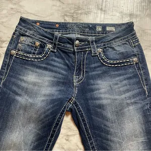 Miss Me Signature Rise Rhinestone Skinny Jeans thumbnail 3