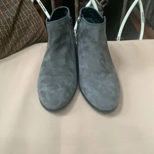 Sam Edelman‎ Petty Suede Ankle Boot Gray Size 7.5 thumbnail 3