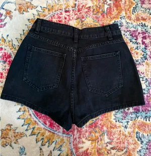 SheIn black jean skort thumbnail 2