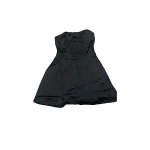 Wild Fable Womens Black Satin Strapless Corset Fit And Flare Mini Dress XS thumbnail 3