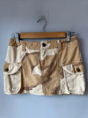BDG Camo Cargo Micro Mini Skirt thumbnail 2