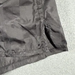 Umbro Athletic Shorts Womens XS Black Check Nylon Elastic Waist 4 Inseam Soccer thumbnail 2