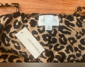 Leopard print body suit new with tags thumbnail 2