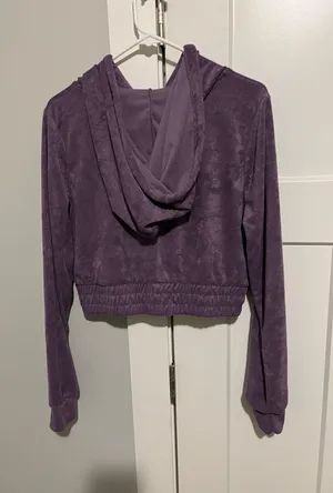 Purple Zip Up Jacket thumbnail 3