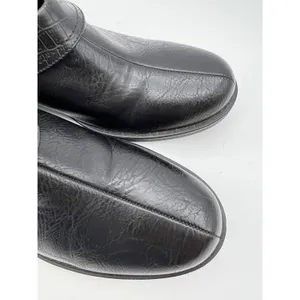 EASY‎ STREET Comfort Wave Mules Women 8.5 M Black Croc Trim Slip On Clogs 4047 thumbnail 11