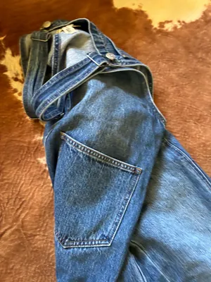 Madewell Jean overalls size XXS 100% Cotton thumbnail 3