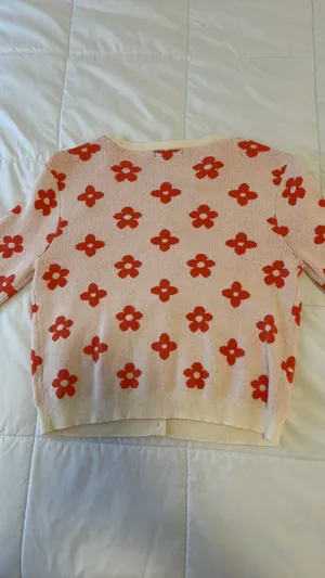 Target wild fable flower cardigan thumbnail 3