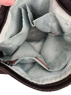The Sak Black Leather ‘Lucia’ Hobo Shoulder Bag thumbnail 10