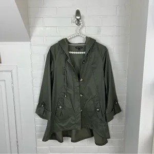 For Cynthia Green Casual Button Front Jacket Size S thumbnail 13