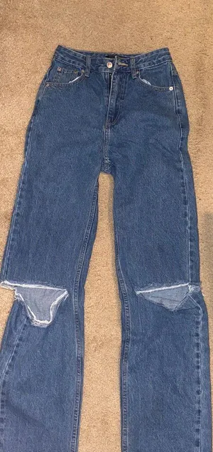 White Fox High Waist Jeans thumbnail 1