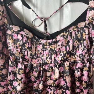For Love And Lemons Floral Kate Long Sleeve Mini Dress M thumbnail 3