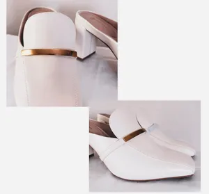 Giani Bernini Ivory slip on mules  thumbnail 7