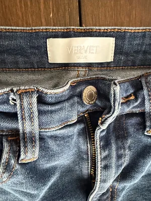 Vervet High Rise Flare Jeans Women’s Size 28 Blue Stretch Denim thumbnail 2