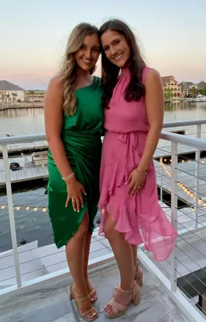 DO+BE Boutique Emerald One Shoulder Dress thumbnail 1