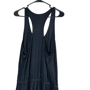 Aerie Jumpsuit Womens Size M Black Sleeveless Racerback Drawstring Waist Casual‎ thumbnail 7
