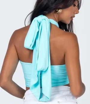 Midnight Blue Strap Top thumbnail 3
