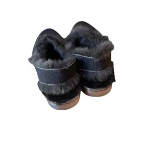 Sesto Meucci Black Leather Fur Lined Comfort Clogs Women's 6.5 NWOB Cozy Luxury thumbnail 8