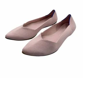 Rothy’s The Point Pink Blush Ballet Flats Comfort Washable Luxe Chic Size‎ 9 thumbnail 9