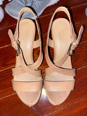 beige cork wedges thumbnail 1