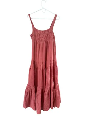 Women's J.Crew Red Maxi Dress Size M Size M thumbnail 8