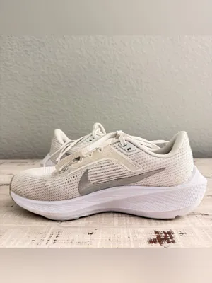 Nike Downshifter 13 Women’s Running Shoes White Gray Sneakers Size 5 DV3854-101 thumbnail 8
