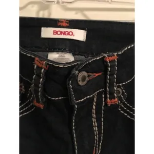 Bongo Women's Juniors Blue Denim Jeans Size 5 thumbnail 4