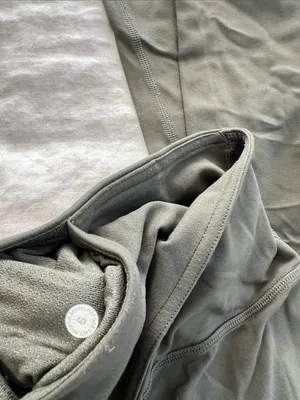 Lululemon Groove Super-High-Rise Flared Pant Nulu *Regular Army Green - 6 thumbnail 5