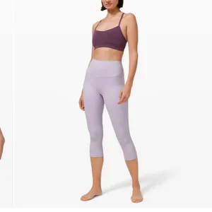Lululemon Align Crop 21” Lavender Size 4 thumbnail 3