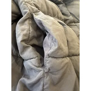 HM Ultralight Hooded Puffer Jacket Womens Small Chocolate Brown Quilted Coat thumbnail 9