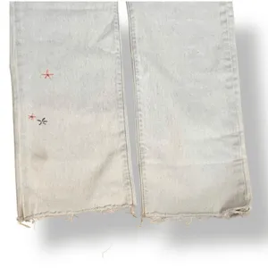 Levi’s 501 Original Floral Embroidered Straight Leg Jeans 28x30‎ Light Wash thumbnail 13