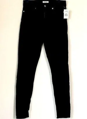 NWT FLAWED Good American Good Legs Skinny Jeans in Black - Size 12 thumbnail 1
