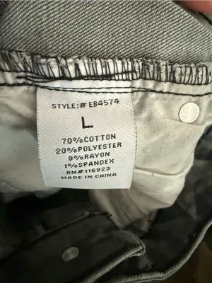 easel Gray Star-Print Skinny Jeans with Distressed Detail thumbnail 4