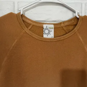 Offline by Aerie Ombre Crewneck Sweatshirt Women’s Small Golden Yellow thumbnail 2