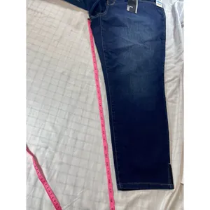 NWT Style & Co. Mid-Rise Ankle Jeans - Women's Plus 20W - Dark Wash thumbnail 4