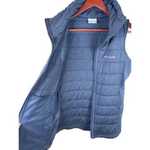 Columbia Place‎ to Place Vest Women Size S Blue Quilted Full Zip Funnel Neck thumbnail 8