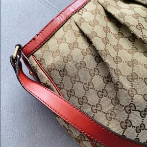 GUCCI canvas GG monogram shoulder bag ❤️❤️ thumbnail 13