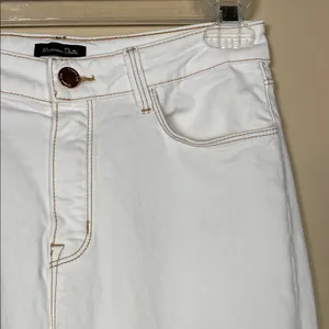 Massimo Dutti Women’s Skinny Fit White Pants thumbnail 5