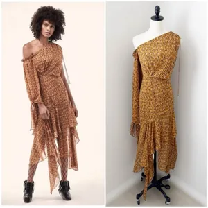 ACLER Aurora Dress in Amber Crescent Size 2 thumbnail 15