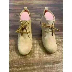 Sperry Harlow Wedge Chukka Bootie Tan Sz 8.5‎ thumbnail 3
