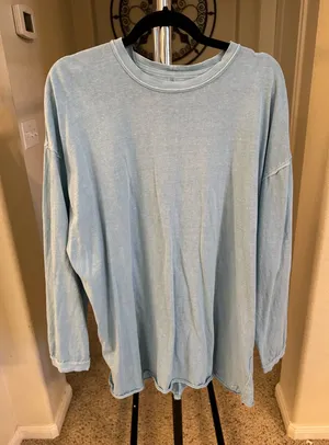 We The Free FP Blue Top Size Large thumbnail 1