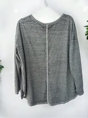 Free People Movement NWT "Mix It Up" dolman sleeve tee large thumbnail 2