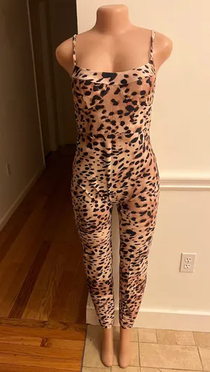Loragal Animal Instinct Sheer Footless Bodystocking thumbnail 3
