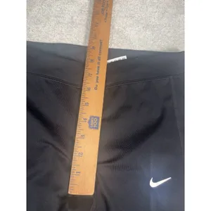 nike womens cropped drawstring leggings capri medium black thumbnail 10